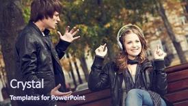  Presentation with relationship - Amazing theme having divorse - relationship trouble or problem depressed backdrop and a  colored foreground