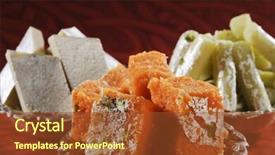  Presentation with festival diwali - Slide deck enhanced with diwali festival - close-up of bowls of traditional background and a  colored foreground