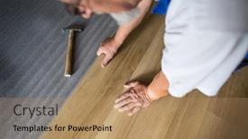  Presentation with flooring - Amazing theme having diy-repair-building-and-home backdrop and a coral colored foreground