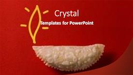  Presentation with diwali - PPT theme consisting of diya-or-diwali-lamp-created background and a crimson colored foreground