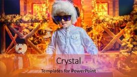  Presentation with party lights - PPT theme consisting of kids disco - emotional little boy-dj is having background and a red colored foreground