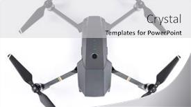  Presentation with ultra - Slide deck featuring dji-mavic-pro-drone-prague background and a light gray colored foreground