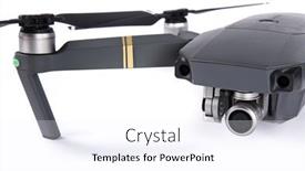  Presentation with ultra - Colorful PPT layouts enhanced with dji-mavic-pro-drone-prague backdrop and a sky blue colored foreground