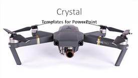  Presentation with ultra - Amazing PPT theme having dji-mavic-pro-drone-prague backdrop and a white colored foreground