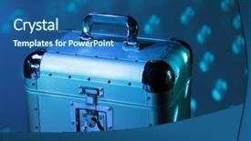  Presentation with disco - Amazing PPT theme having dj's box at the disco backdrop and a ocean colored foreground