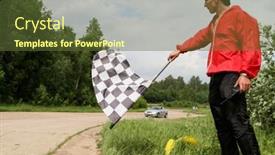  Presentation with finish line - 