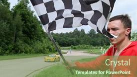  Presentation with finish line - 