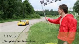  Presentation with finish line - 