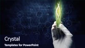  Presentation with research - Beautiful slides featuring dna - science research test backdrop and a wine colored foreground