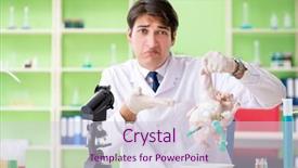  Presentation with gmo - Amazing presentation theme having dna bird - lab assistant testing gmo chicken backdrop and a lemonade colored foreground