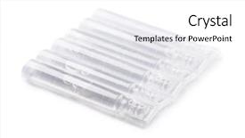  Presentation with plastic - Presentation design with dna capsule - plastic ampules isolated on white background and a white colored foreground