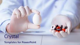  Presentation with dna - Beautiful PPT layouts featuring dna diet - doctor offering the choice backdrop and a lemonade colored foreground