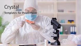  Presentation with legal brief evidence - Beautiful PPT theme featuring dna phone - expert criminologist working backdrop and a light gray colored foreground