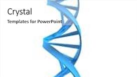  Presentation with dna - Colorful slides enhanced with dna backdrop and a white colored foreground