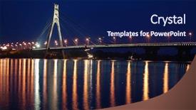  Presentation with ukraine - Amazing PPT layouts having dnepro - bridge across the dnepr river backdrop and a  colored foreground