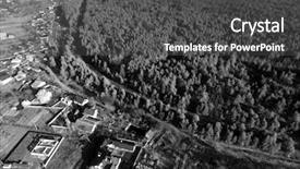  Presentation with infrared - Amazing slides having dnepro - infrared filter aerial view backdrop and a  colored foreground