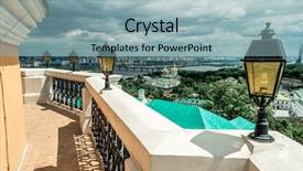  Presentation with ukraine - PPT theme consisting of dnepro - picturesque view of kyiv background and a light blue colored foreground