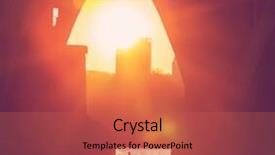  Presentation with cable stayed bridge over river - Colorful presentation design enhanced with dnepropetrovsk - bridge over dnepr river backdrop and a  colored foreground