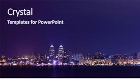  Presentation with reflection lgbtq - Beautiful slide deck featuring dnepropetrovsk - night skyline of dnipropetrovsk backdrop and a  colored foreground