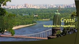  Presentation with persepolis is the capital - Presentation with dnipr - kyiv capital of ukraine background and a  colored foreground