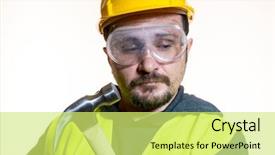  Presentation with start construction - Presentation having do a work without knowledge background and a yellow colored foreground