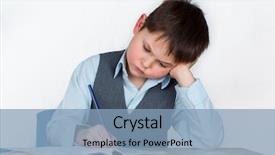  Presentation with nutrition and exercise - Beautiful slide deck featuring do homework or he just backdrop and a light blue colored foreground