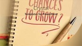  Presentation with self reflection - Slide set enhanced with do-i-seek-chances and a coral colored foreground