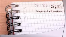  Presentation with dark vintage wood table texture - PPT layouts with do list on wooden table background and a lemonade colored foreground