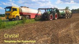  Presentation with fertilization - Audience pleasing presentation design consisting of dobrany-czech-republic-july-21 backdrop and a tawny brown colored foreground