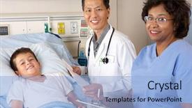  Presentation with child nurse newborn - PPT theme consisting of adventure experience explore journey travel concept background and a white colored foreground