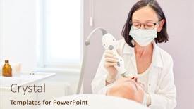  Presentation with lift - Cool new slides with doctor-and-patient-during backdrop and a lemonade colored foreground