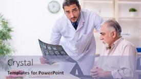  Presentation with alzheimer disease - Cool new presentation with doctor-and-patient-suffering backdrop and a light blue colored foreground