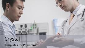  Presentation with pulse - Cool new theme with with apple white background backdrop and a soft green colored foreground