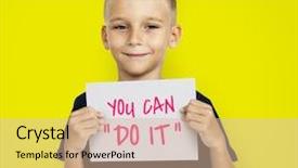  Presentation with human ear - Beautiful PPT layouts featuring doctor examining patient's ear backdrop and a lemonade colored foreground