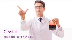  Presentation with donation - Colorful PPT layouts enhanced with doctor in blood donation concept backdrop and a  colored foreground