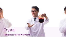  Presentation with donation - Amazing PPT theme having doctor in blood donation concept backdrop and a lemonade colored foreground