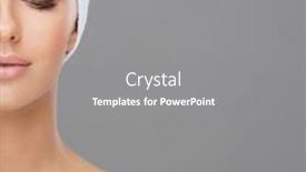  Presentation with surgery - Presentation theme enhanced with doctor-injecting-in-a-beautiful background and a gray colored foreground