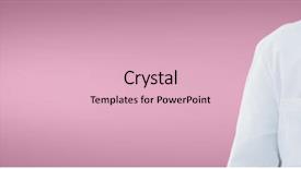  Presentation with breast cancer awareness month - Amazing presentation having doctor man with breast cancer backdrop and a  colored foreground