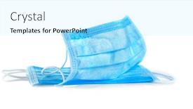  Presentation with respiratory - Presentation featuring doctor-mask-corona-virus-protection background and a arctic colored foreground