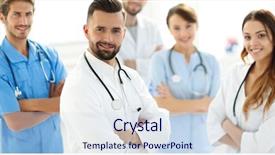  Presentation with medical imaging center mri - PPT layouts consisting of doctor of the medical center background and a  colored foreground