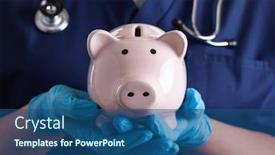  Presentation with surgical nurse - Slide deck enhanced with doctor-or-nurse-wearing-surgical background and a ocean colored foreground