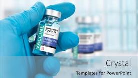  Presentation with surgical nurse - Cool new presentation theme with doctor-or-nurse-wearing-surgical backdrop and a light blue colored foreground