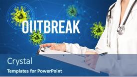  Presentation with prescription - Slides featuring doctor-prescribes-a-prescription-concept background and a ocean colored foreground