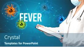  Presentation with fever - Amazing slides having doctor-prescribes-a-prescription backdrop and a ocean colored foreground