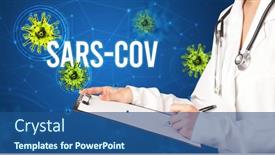  Presentation with prescription - Beautiful slide set featuring doctor-prescribes-a-prescription backdrop and a ocean colored foreground