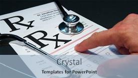  Presentation with medical dark - Amazing PPT theme having doctor-s-medical-stethoscope backdrop and a light blue colored foreground