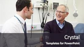  Presentation with taking the blood pressure in black women - Audience pleasing slide set consisting of taking senior patient's blood backdrop and a wine colored foreground