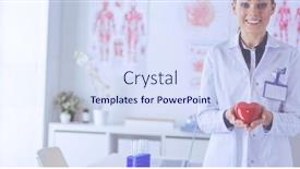  Presentation with stethoscope and red heart health - Presentation having doctor-with-stethoscope-examining-red background and a sky blue colored foreground