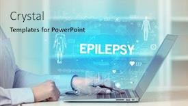  Presentation with epilepsy - Theme with doctor-working-a-health-check background and a arctic colored foreground