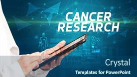  Presentation with medical clipboard - Amazing slide set having doctor-writes-notes backdrop and a ocean colored foreground